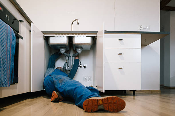 Professional Emergency Plumber technician working in Willow Springs, IL